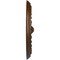 Ekena Millwork Foster Shell Ceiling Medallion (Fits Canopies up to 9 5/8"), 15 3/4"OD x 2"P, Root Beer Crackle CM15FORBC - alternate 3